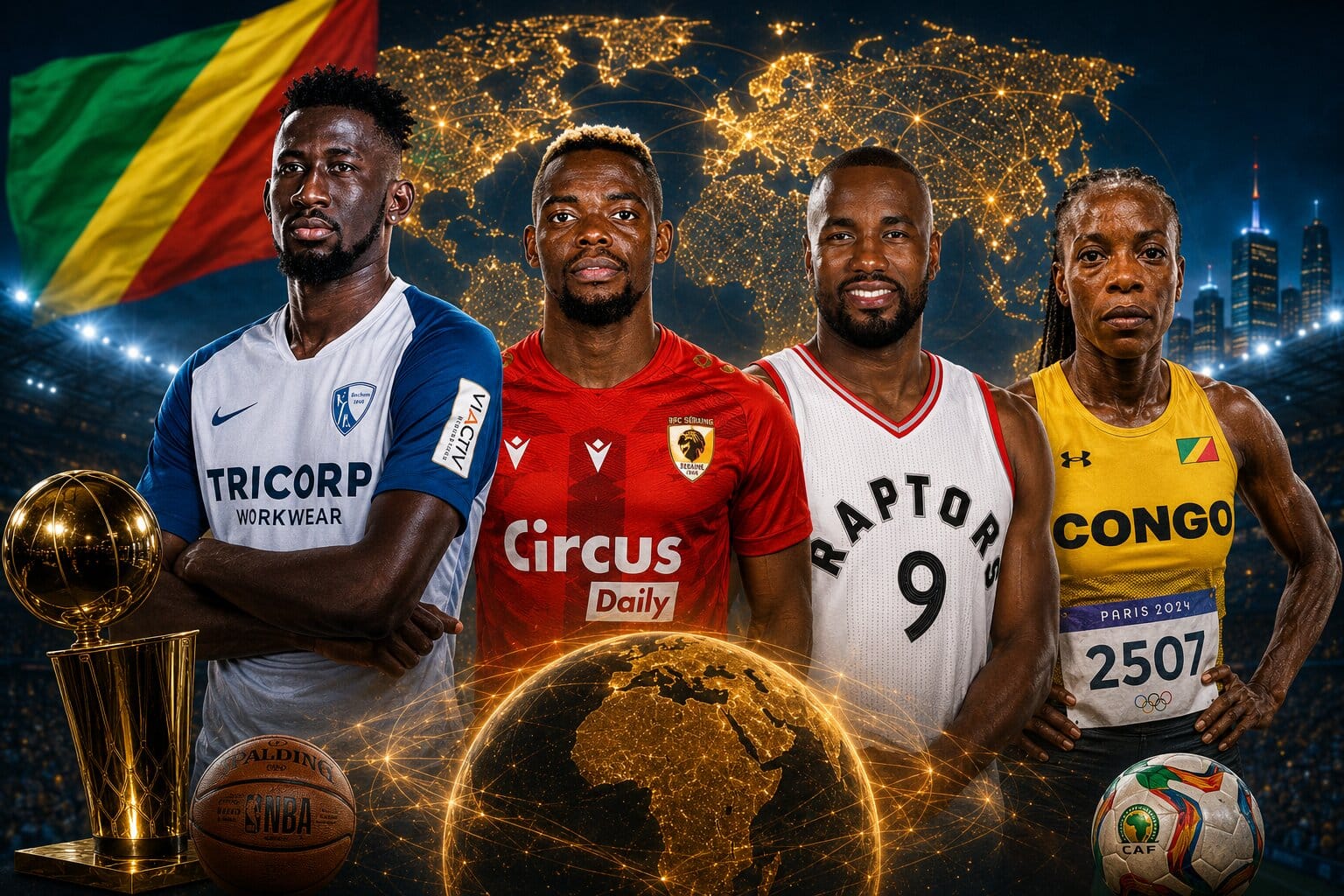 Congolese Athletes Achieve Global Recognition Across Various Sports